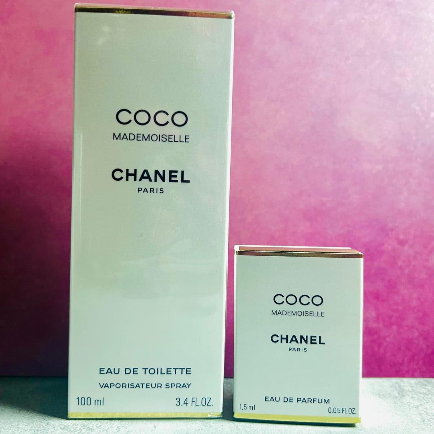 Chanel Coco Mademoiselle Eau de Toilette 100 ml perfume box