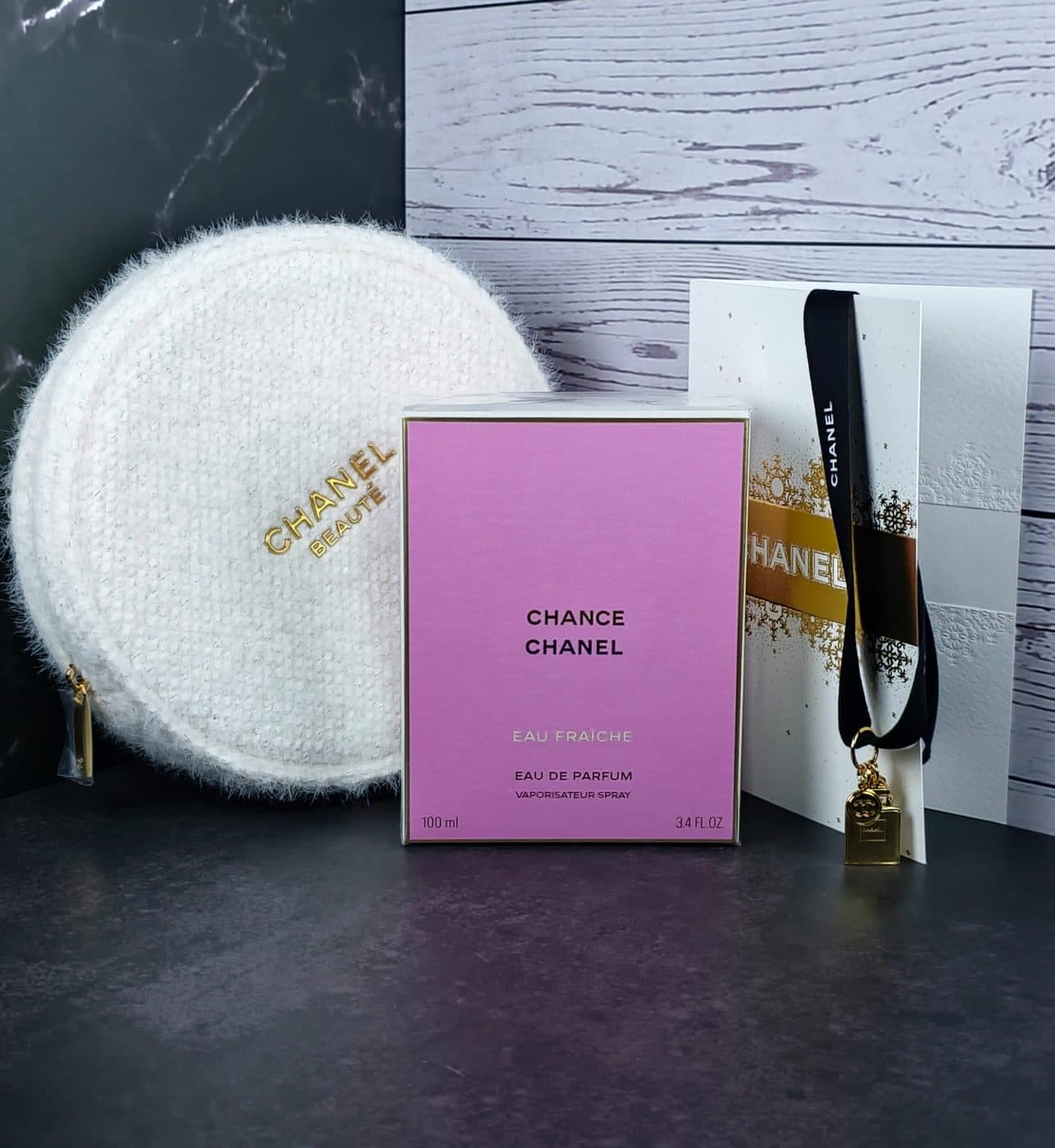 Chanel Chance Eau Fraiche Eau de Parfum 100 ml perfume box