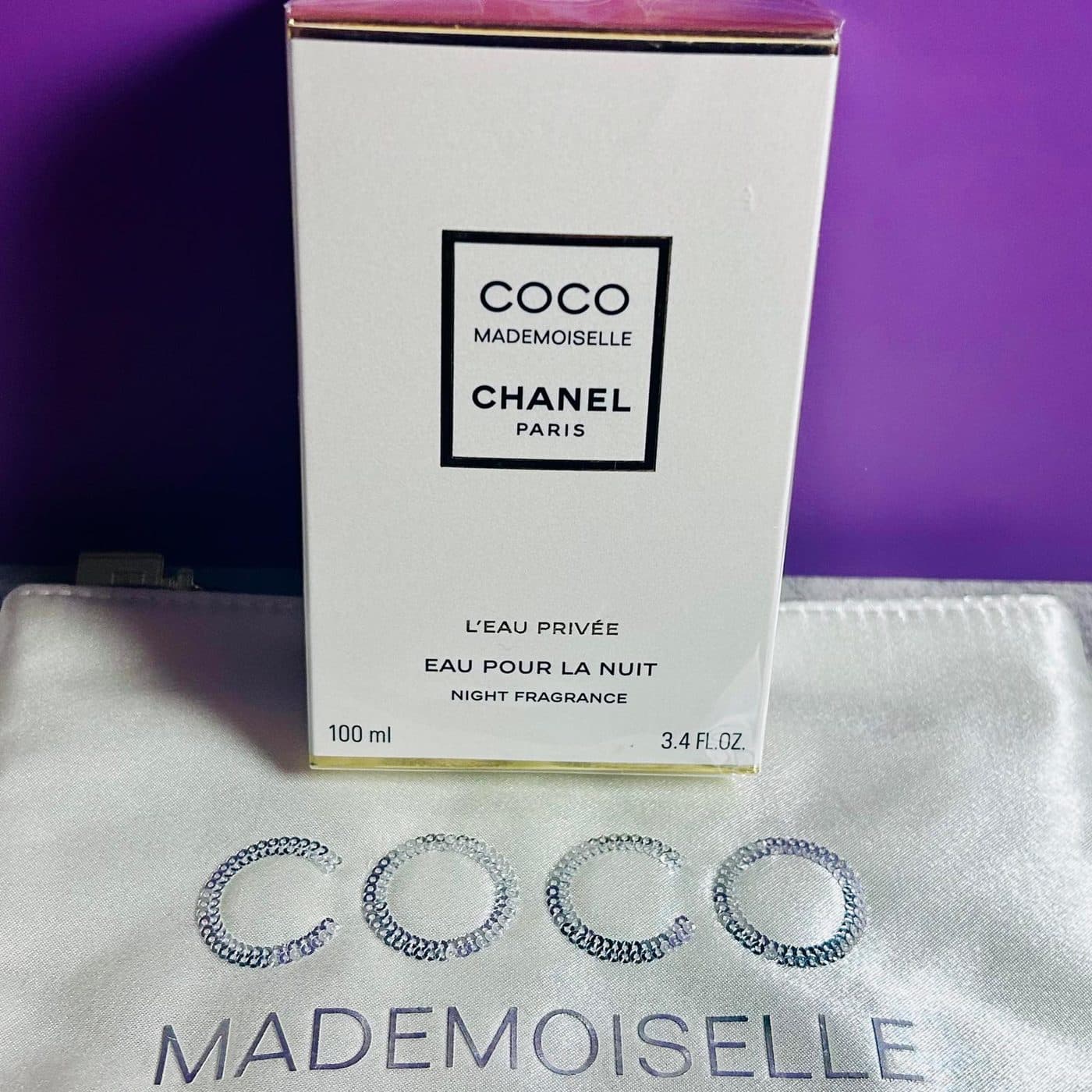Chanel Coco Mademoiselle L'Eau Privee Night Fragrance 100 ml perfume box