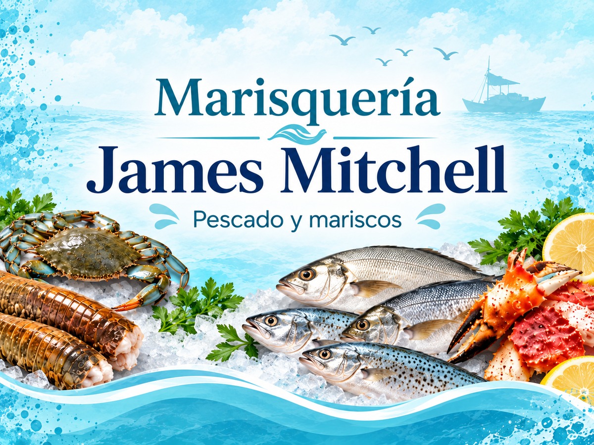 Tienda Marisquería James Mitchell en Mercado Teodoro Martínez